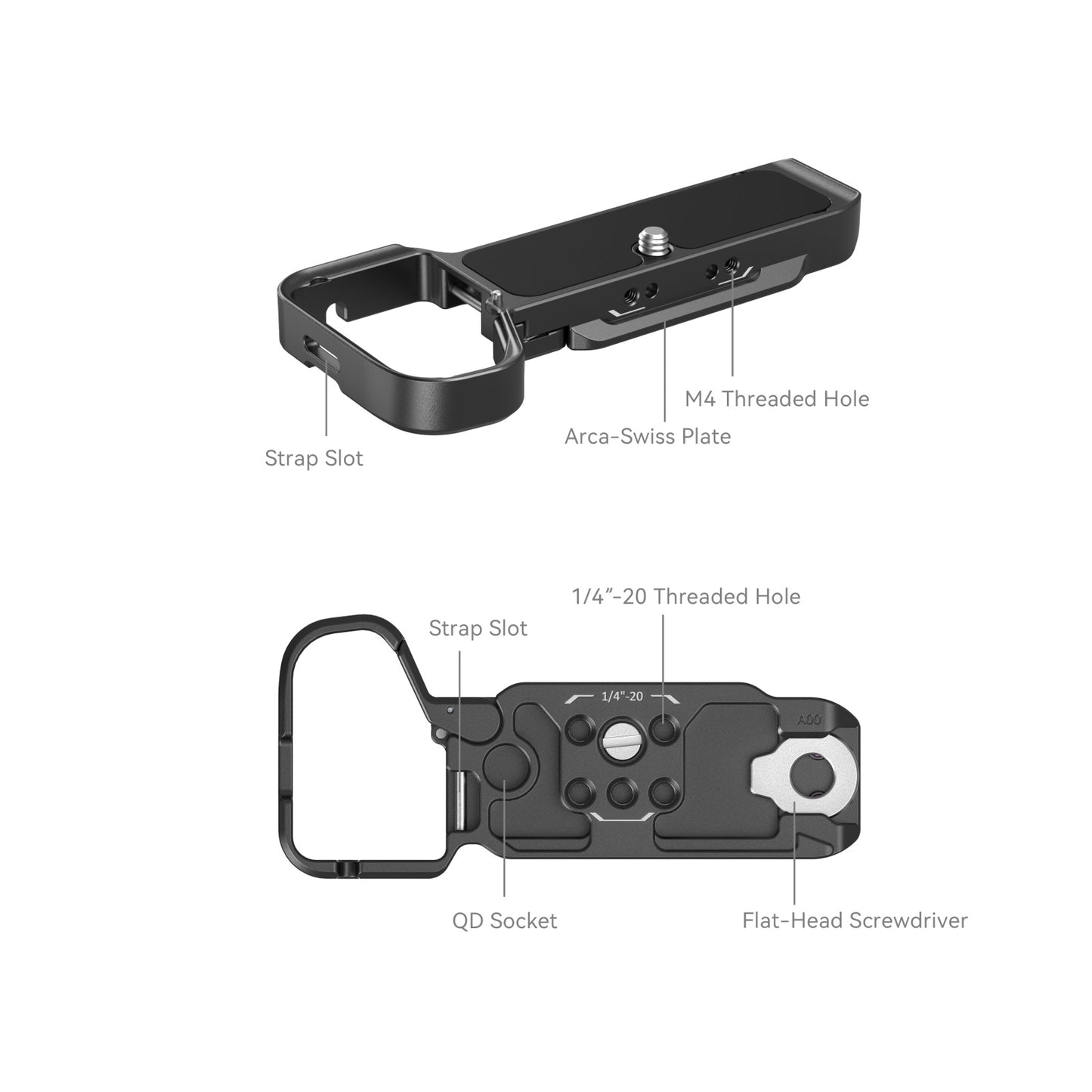Bottom Mount Plate for Sony Alpha 7C II / Alpha 7CR