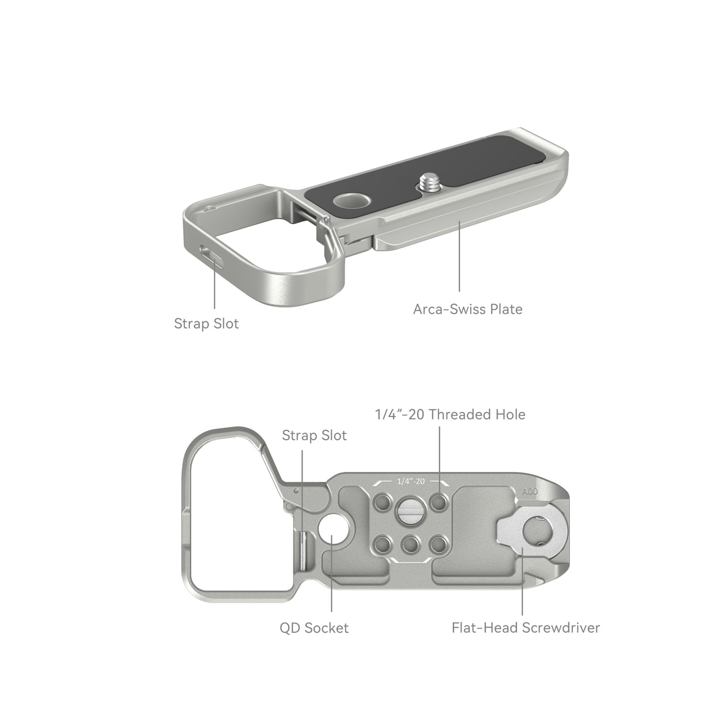 Bottom Mount Plate for Sony Alpha 7C II / Alpha 7CR