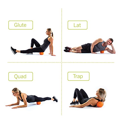 TriggerPoint Grid Ball Foam Massage Ball, 5-Inch – Targeted Muscle Relief for HIPS, Shoulders, and More, Ideal for Full-Body Deep Tissue Massages, Flexibility, and Increased Range of Motion