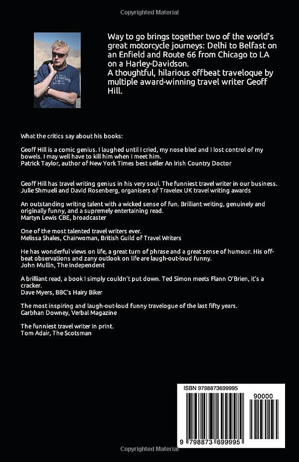 Way to go: Two of the world's great motorcycle journeys