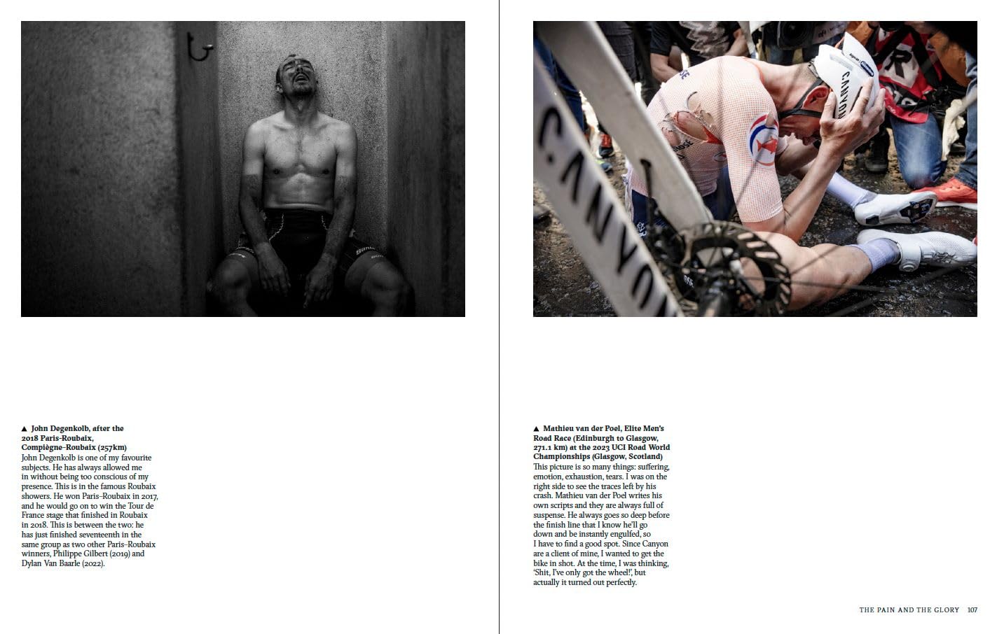 The Art of Suffering: Capturing the brutal beauty of road cycling with foreword by Wout van Aert