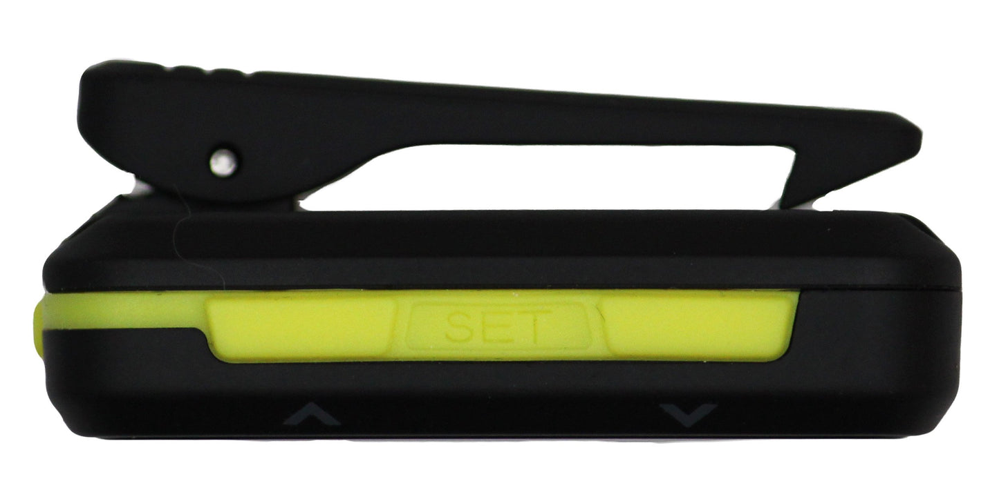 Gymboss miniMAX Interval Timer and Stopwatch - BLACK/YELLOW SOFTCOAT