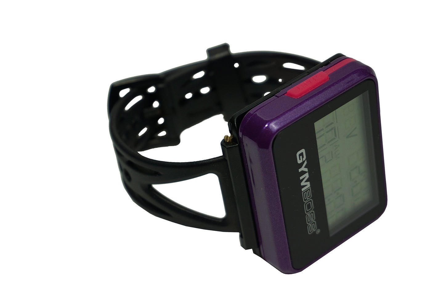 Gymboss Interval Timer and Stopwatch Watch Strap – BLACK (One Size Fits All)