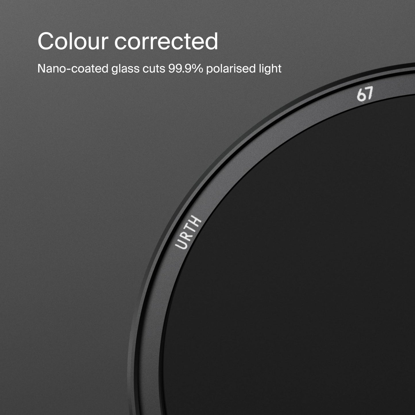 Urth Magnetic Circular Polarizing (CPL) Lens Filter (Plus+) — 20-Layer Nano-Coated, Slim Design for Camera Lens Polarization ***NOTE - PLEASE CHOOSE FILTER SIZE AFTER CLICKING THROUGH TO THE URTH AMAZON STORE