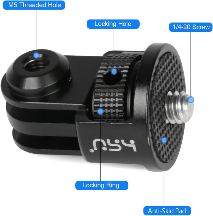 HSU Aluminum Camera Tripod Mount adapter