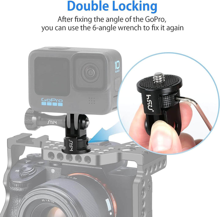 HSU Aluminum Camera Tripod Mount adapter