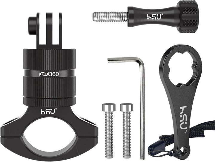 HSU Aluminum Mountain Bike Handlebar Mount for GoPro