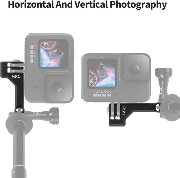 HSU Aluminum Vertical Bracket Adapter and Dual Twin Mount Adapter