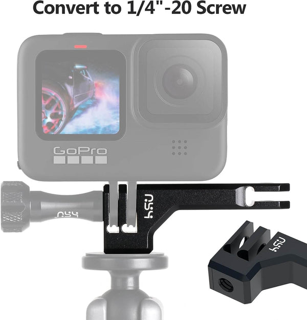 HSU Aluminum Vertical Bracket Adapter and Dual Twin Mount Adapter