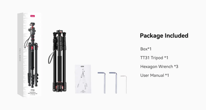 Ulanzi TT31 Claw Quick Release Camera Tripod & Monopod