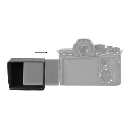 LCD Shading Hood for Sony Specific Cameras