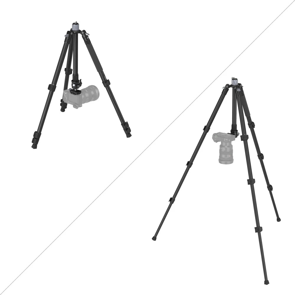 SmallRig Carbon Fiber Tripod with Center Column AP-20 – Lightweight Travel Tripod & Monopod