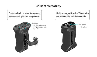 Side Handle with 1/4"-20 Screws