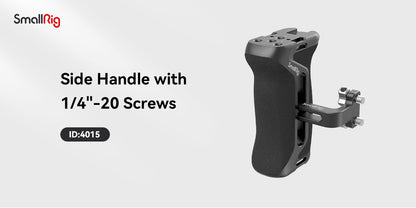 Side Handle with 1/4"-20 Screws