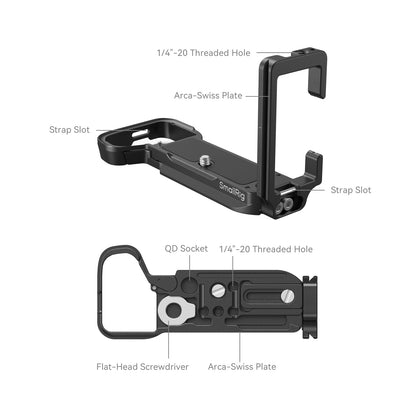 L-Bracket for Sony Alpha 7C II / Alpha 7CR