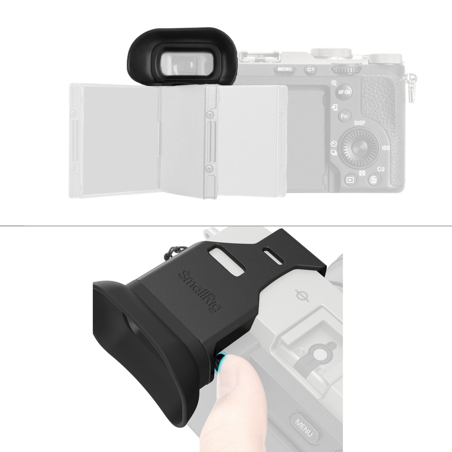 Camera Viewfinder Eyecup for Sony Alpha 7C II / Alpha 7CR