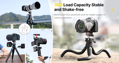 Ulanzi MT-68 CLAW Quick Release Flexible Tripod