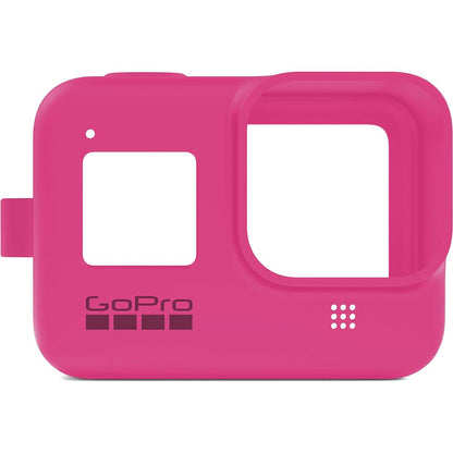 GoPro Sleeve + Lanyard for Hero8 Black - Electric Pink (Official Accessory)