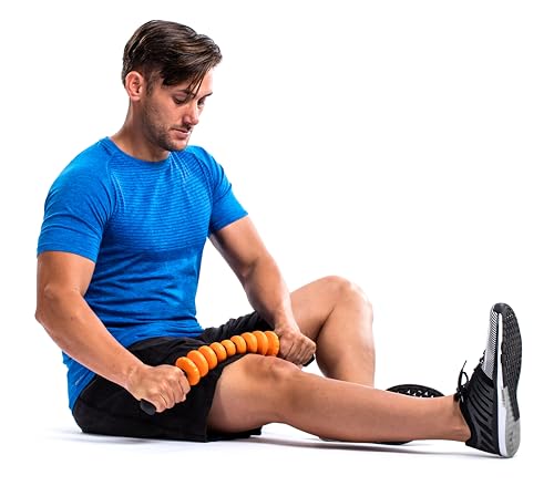 TriggerPoint STK Contour Handheld Massage Roller, 49.5 cm – Flexible Foam Stick for Targeted Muscle Recovery, Soreness Relief, and Improved Mobility for Better Post-Workout Performance