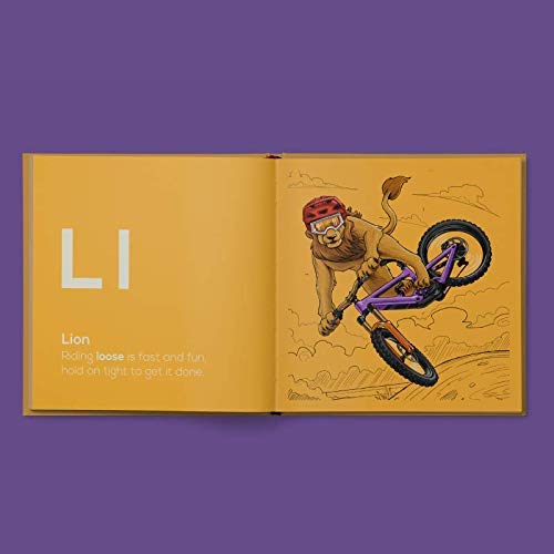 Shred Til Bed - The Mountain Bike Animal Alphabet by SHOTGUN - 52 Pages of MTB Stoke in a Premium Hardcover Book