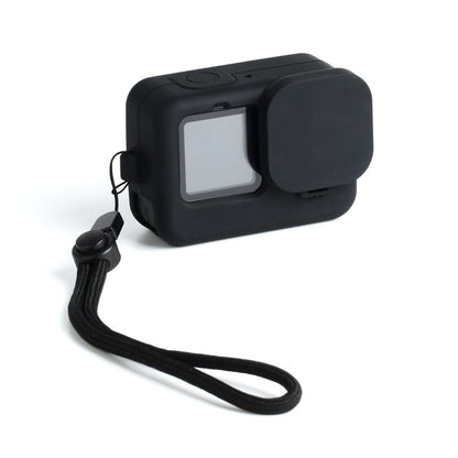 HSU Silicone Case with Battery Side Cover for GoPro Hero 12/11/10 /9