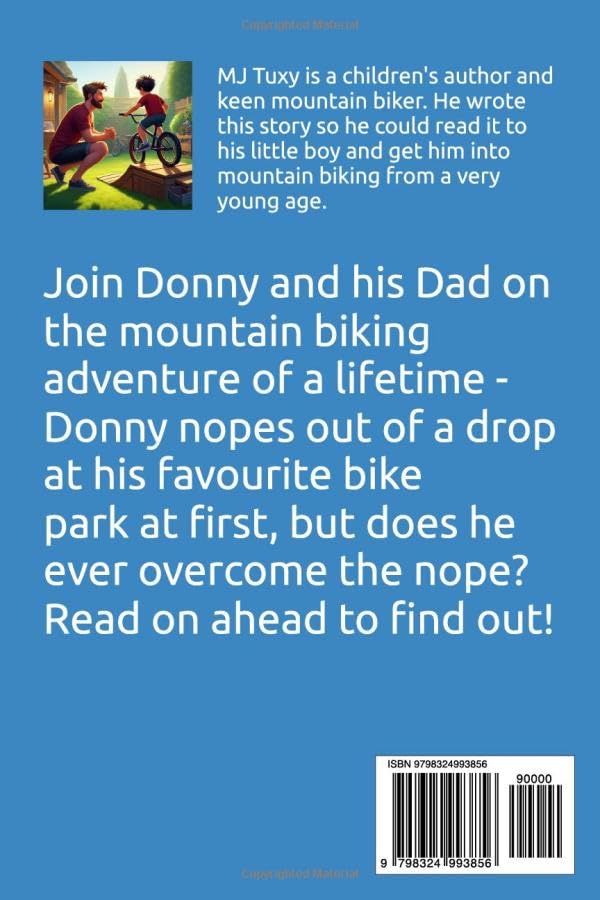 Donny Hill Learns to Drop: A children's mountain biking book about facing your fears.