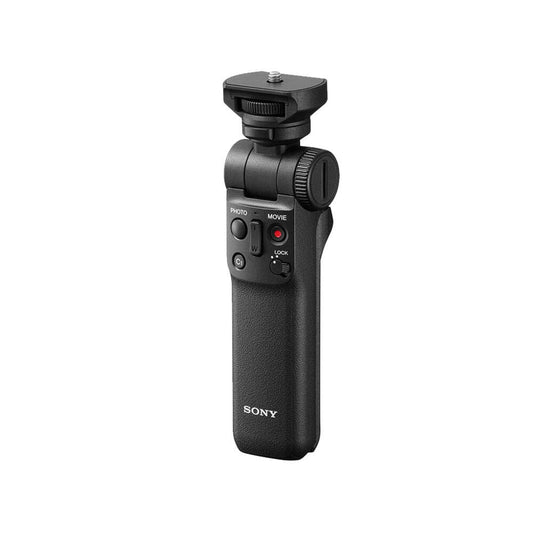 Sony GP-VPT2BT Handgrip (for Selfies and Vlogging, Can Also be Used As a Tripod, Compatible with Select Alpha and Cyber-Shot Cameras from Sony) Black