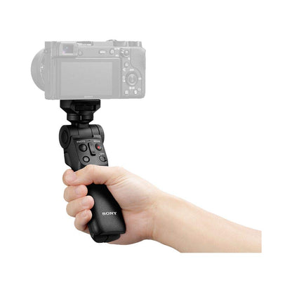 Sony GP-VPT2BT Handgrip (for Selfies and Vlogging, Can Also be Used As a Tripod, Compatible with Select Alpha and Cyber-Shot Cameras from Sony) Black