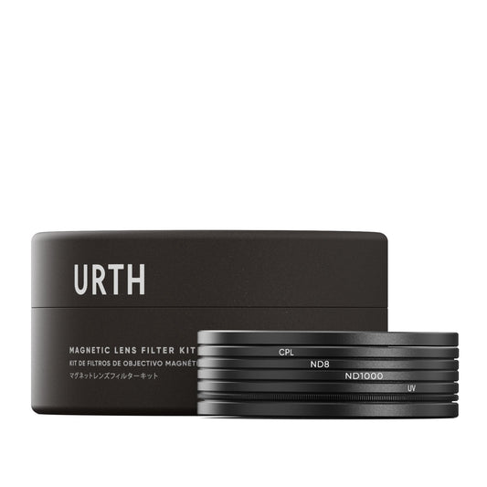 Urth 4-in-1 Magnetic Lens Filter Kit (Plus+) — UV, CPL, Neutral Density ND8, ND1000, Multi-Coated Optical Glass, Ultra-Slim Camera Lens Filters ***NOTE - PLEASE CHOOSE FILTER SIZE AFTER CLICKING THROUGH TO THE URTH AMAZON STORE