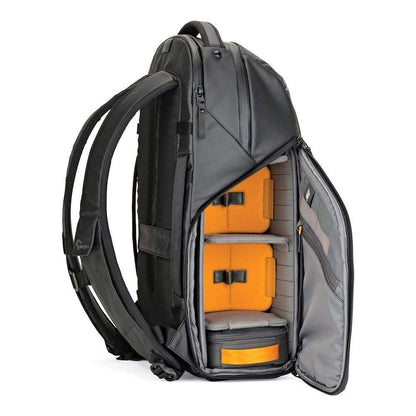 Lowepro FreeLine Camera Backpack 350 AW, Black, Versatile Daypack Designed for Travel, Photographers and Videographers, for DSLR, Mirrorless, Laptops, Bridge, CSC, Lenses and Travel Gear,