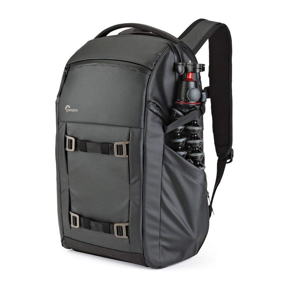 Lowepro FreeLine Camera Backpack 350 AW, Black, Versatile Daypack Designed for Travel, Photographers and Videographers, for DSLR, Mirrorless, Laptops, Bridge, CSC, Lenses and Travel Gear,