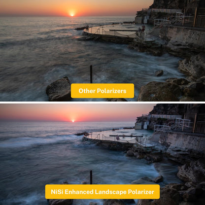 NiSi 67mm Ti Enhanced CPL | Rotating Circular Polarizing Camera Lens Filter | Higher Saturation and Vibrancy, Titanium Alloy Frame, Nano Coated Optical Glass | Long-Exposure and Landscape Photography