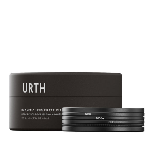 Urth 3-in-1 Magnetic Lens Filter Kit (Plus+) — Neutral Density ND8, ND64, ND1000, 20-Layer Nano-Coated, Ultra-Slim Camera Lens Filters ***NOTE - PLEASE CHOOSE FILTER SIZE AFTER CLICKING THROUGH TO THE URTH AMAZON STORE