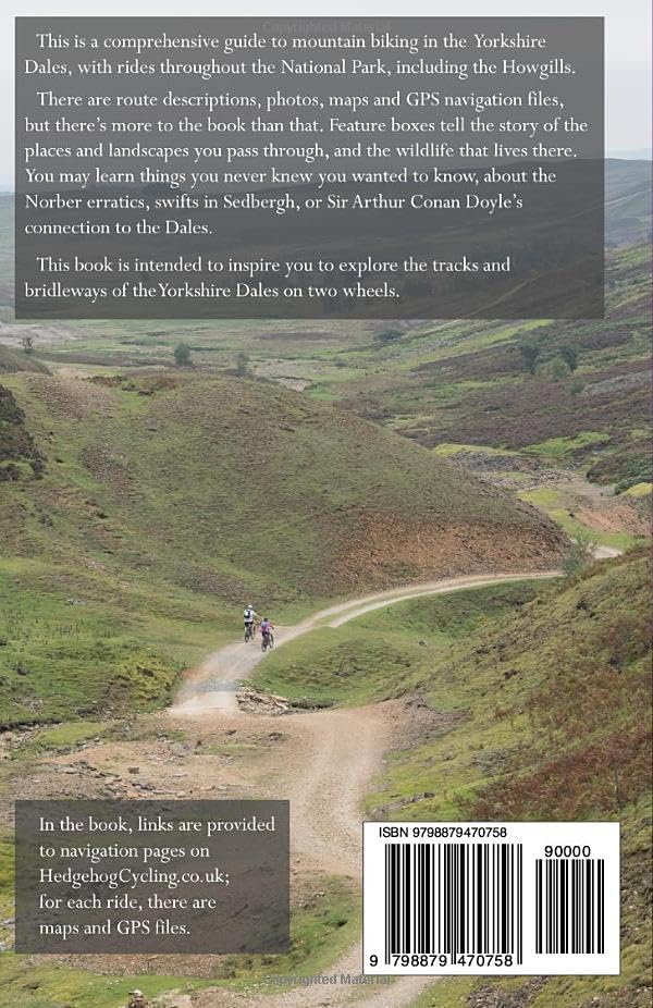 Mountain Bike Rides in the Yorkshire Dales (Hedgehog Cycling Guides)