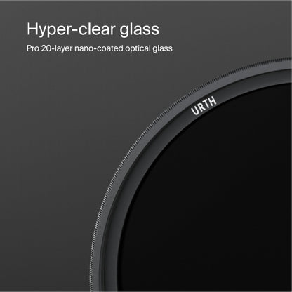Urth ND16 (4 Stop) Lens Filter (Plus+) — 20-Layer Nano-Coated, Ultra-Slim Neutral Density Camera Lens Exposure Filter ***NOTE - PLEASE CHOOSE FILTER SIZE AFTER CLICKING THROUGH TO THE URTH AMAZON STORE