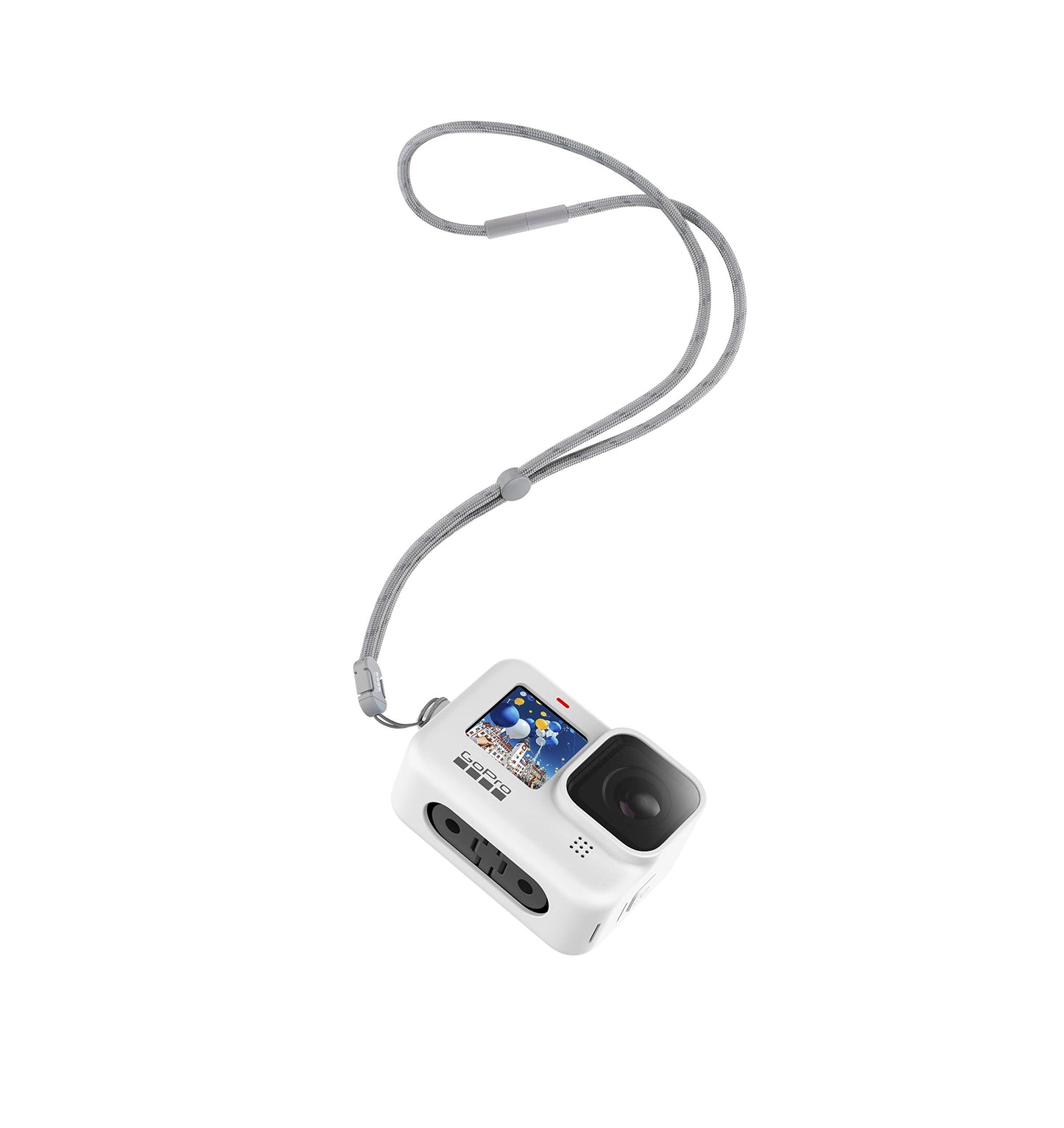 Sleeve + Lanyard (HERO11 Black/HERO10 Black/HERO9 Black) White - Official GoPro Accessory