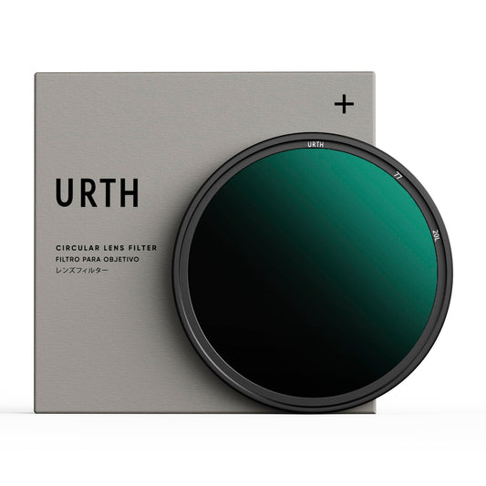 Urth ND1000 (10 Stop) Lens Filter (Plus+) - 20-Layer Nano-Coated, Ultra-Slim Neutral Density Camera Lens Exposure Filter ***NOTE - PLEASE CHOOSE FILTER SIZE AFTER CLICKING THROUGH TO THE URTH AMAZON STORE