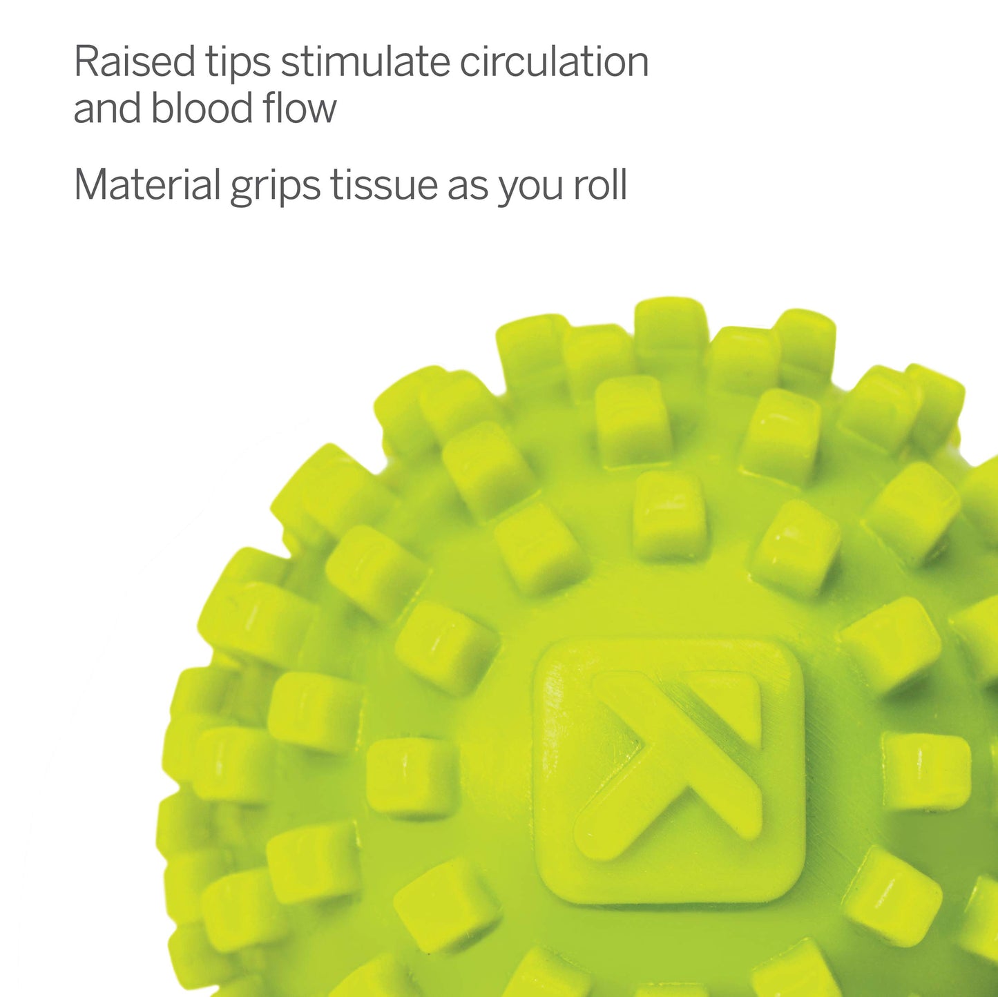 TriggerPoint MobiPoint Massage Ball, Targeted Muscle Relief, Durable and Hygienic, Easy to Clean, Lime, 2"/5cm, Light Green