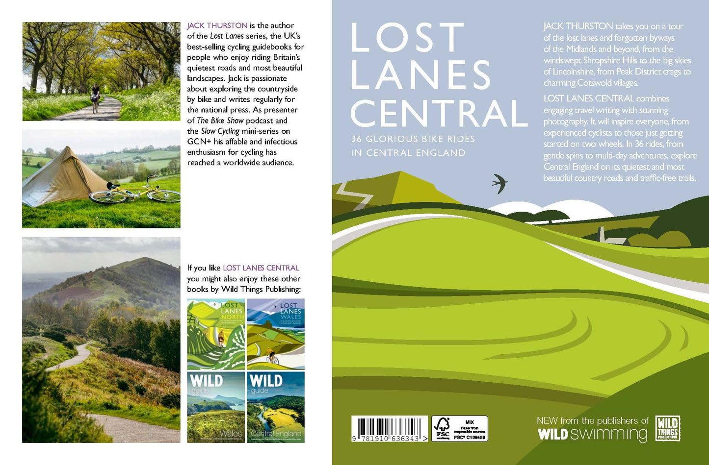 Lost Lanes Central England: 36 Glorious bike rides in the Midlands, Peak District, Cotswolds, Lincolnshire and Shropshire Hills