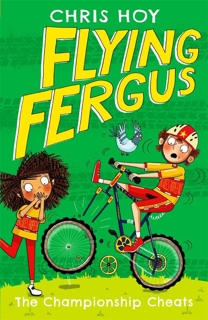 Flying Fergus Series 8 Books Collection Set Pack(Best Birthday Bike,Great Cycle Challenge,Big Biscuit Bike Off,Championship Cheats,Winning Team,Cycle Search & Rescue,Wreck-It Race,Trouble on theTrack)