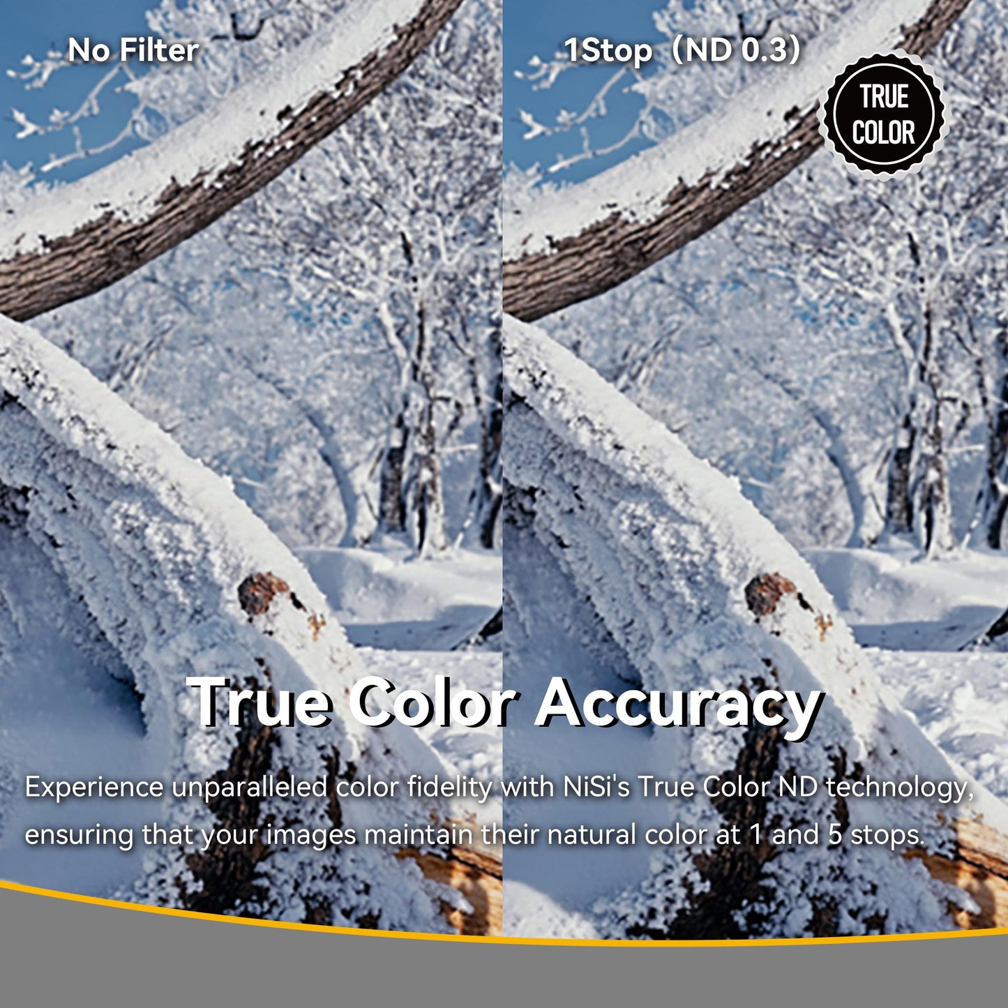 NiSi 67mm True Color ND-Vario 1-5 Stops (0.3-1.5), Variable ND ND2-ND32, Nano-Coating with Optical Glass