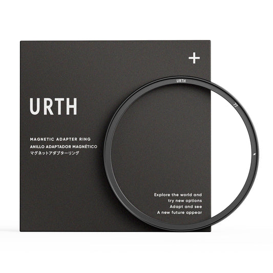 Urth Magnetic Lens Filter Adapter Ring — Screw-In Adapter Ring for Converting Camera Lens to Magnetic Filter System ***NOTE - PLEASE CHOOSE FILTER SIZE AFTER CLICKING THROUGH TO THE URTH AMAZON STORE