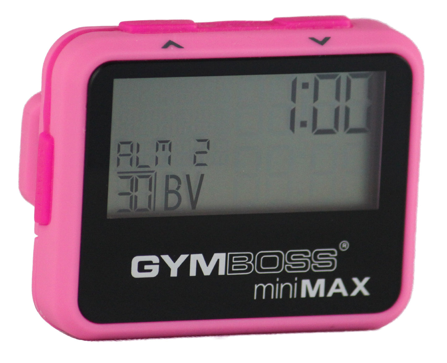 Gymboss miniMAX Interval Timer and Stopwatch - PINK/PINK SOFTCOAT