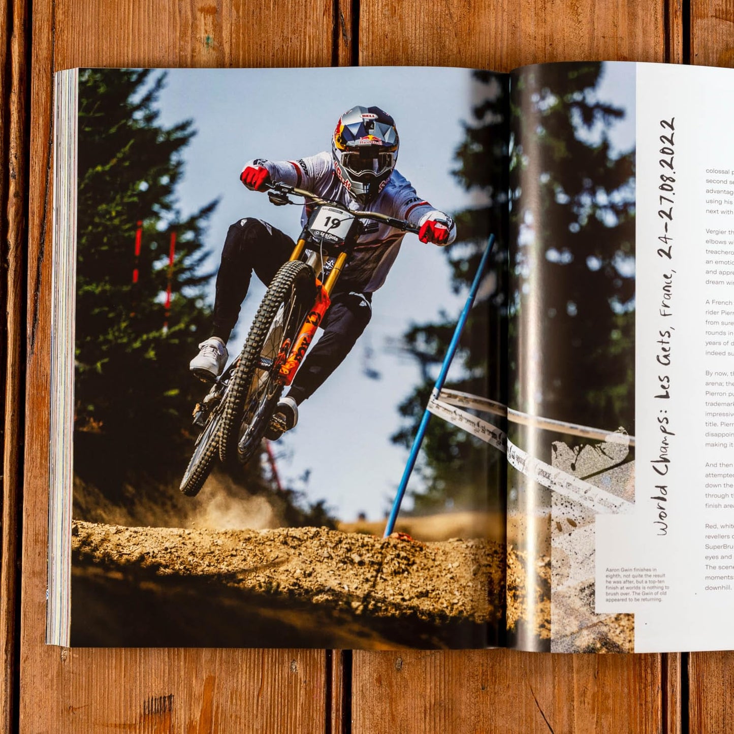 Downhill Mountain Bike Book: Hurly Burly 2022