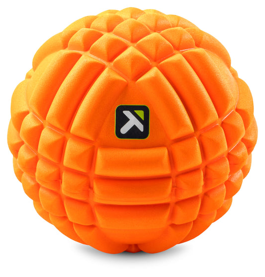 TriggerPoint Grid Ball Foam Massage Ball, 5-Inch – Targeted Muscle Relief for HIPS, Shoulders, and More, Ideal for Full-Body Deep Tissue Massages, Flexibility, and Increased Range of Motion