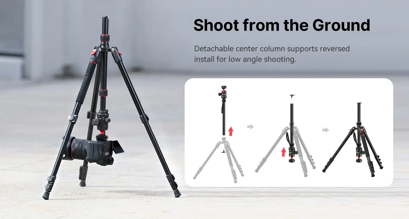 Ulanzi TT31 Claw Quick Release Camera Tripod & Monopod