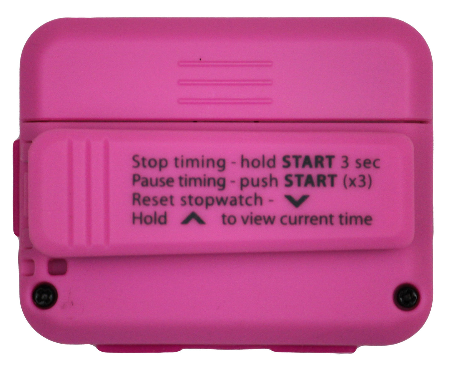 Gymboss miniMAX Interval Timer and Stopwatch - PINK/PINK SOFTCOAT