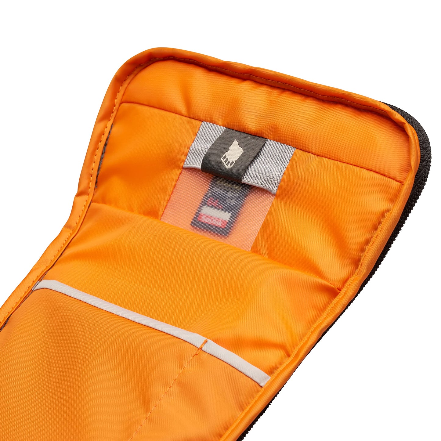 Lowepro GearUp Creator Box Large II, Mirrorless and DSLR Camera Bag, Camera Case with QuickDoor Access, Made with Recycled Fabric, Orange Padded Interior Dividers, Grey