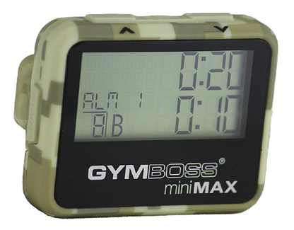 Gymboss miniMAX Interval Timer and Stopwatch