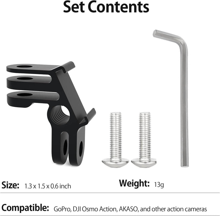 HSU Aluminum Vertical Mount Adapter with Cold Shoe